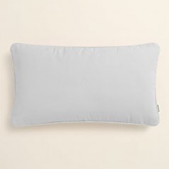Elegantní povlak na polštář ve světle šedé barvě 30 x 50 cm