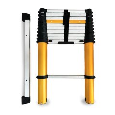 Hliníkový teleskopický žebřík 11 stupňů 150 kg