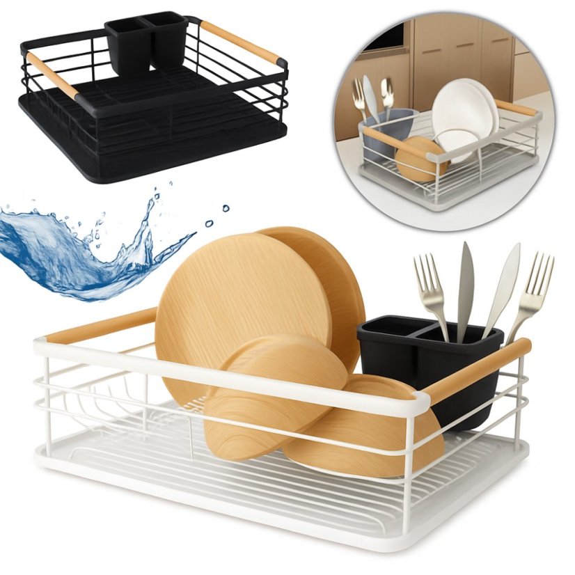 Edénytálca tálcával - 43 x 30,5 x 14 cm