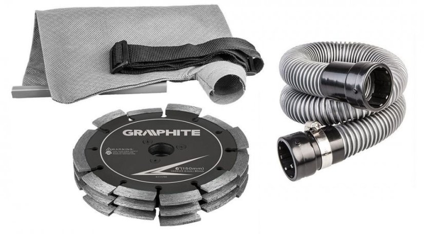 Drážkovacia fréza s výkonom 2400W 59G371 GRAPHITE