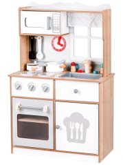 Holzküche XXL + Küchengeräte Ecotoys