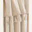 Krémový záves Astoria so strapcami na riasiacej páske 140 x 260 cm