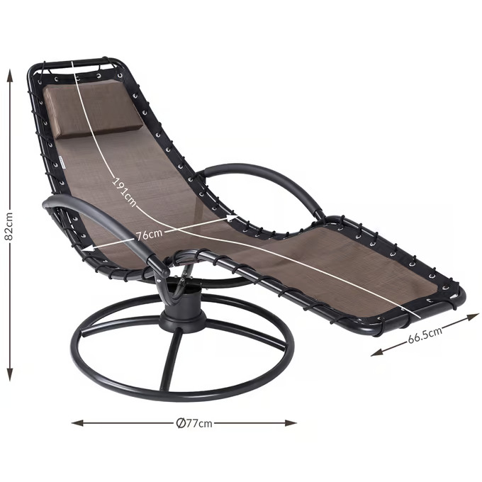 Scaun balansoar Eve reclinabil