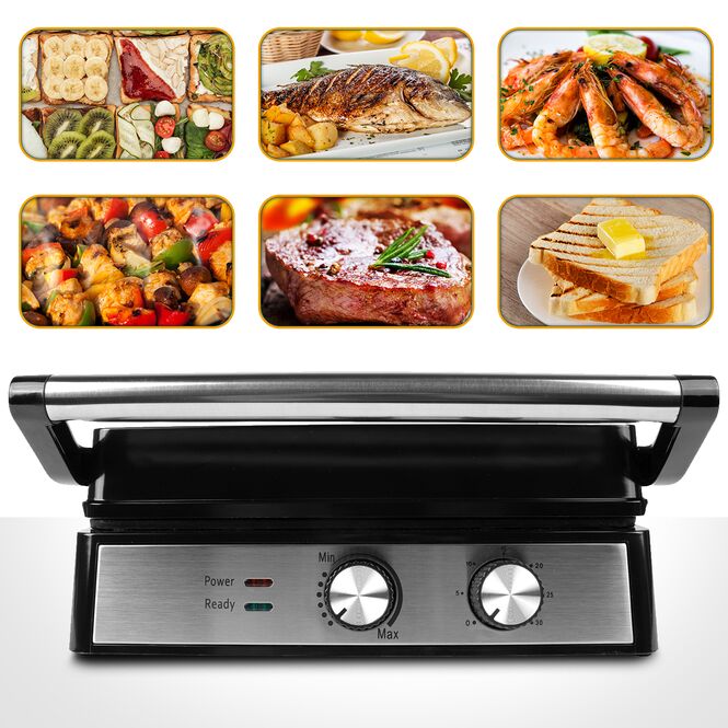 Elektrický kontaktný gril MalTec XXL SM4500W