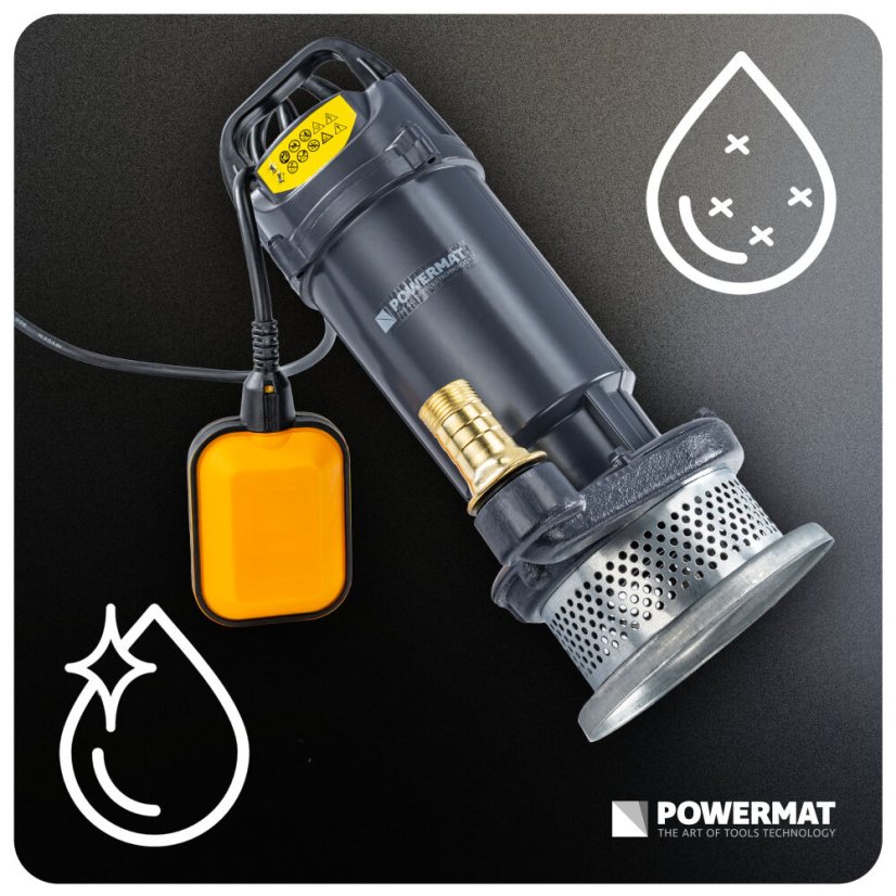 550 W-os merülőszivattyú úszókapcsolóval