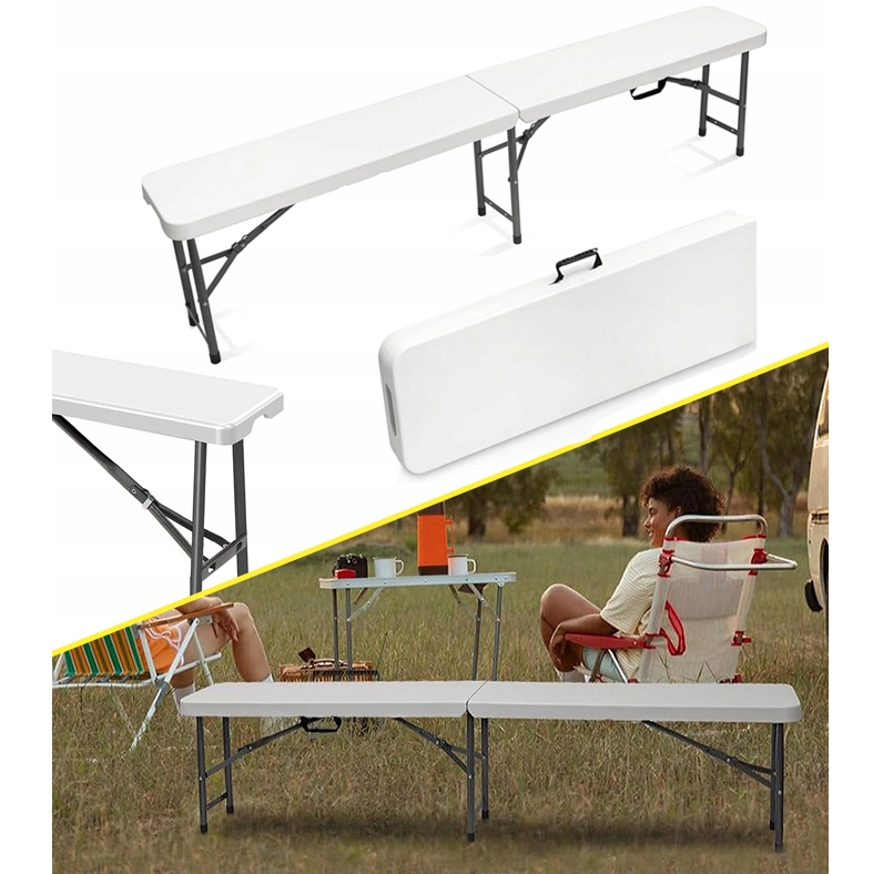 Skladacia cateringová lavica 180 cm