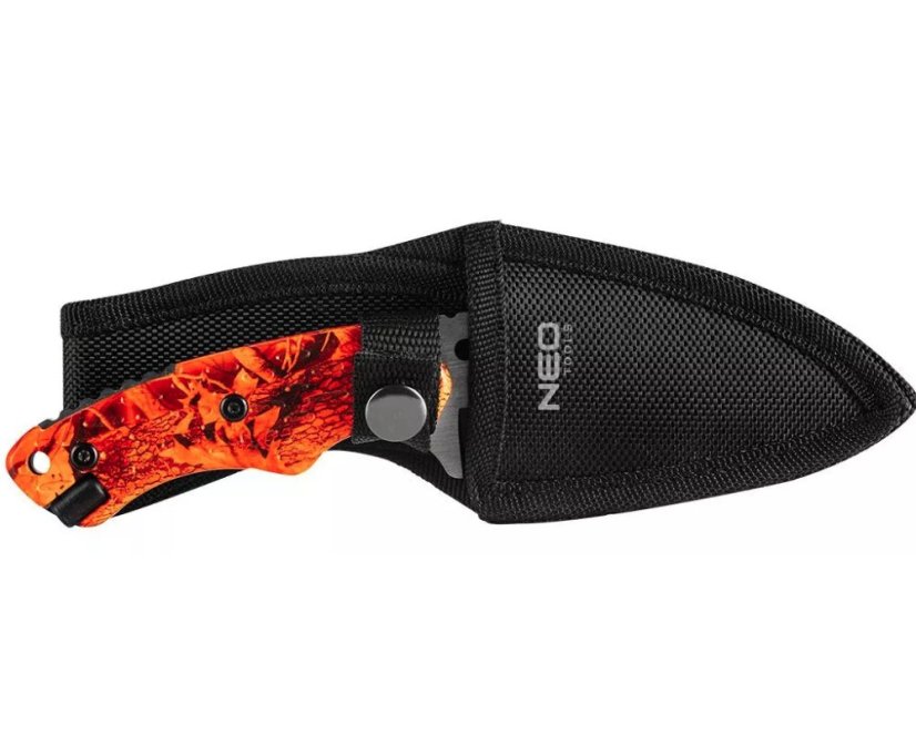 Coltello da esterno con manico e fodero - 20 cm