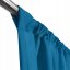 Stilvolle blaue wasserdichte Gartenvorhänge für den Pavillon - Größe: Breite: 155 cm Länge: 220 cm
