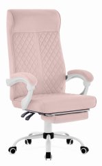 Ergonomska uredska stolica HC-1030 s opružnim sjedalom i nosivošću 120 kg – roza
