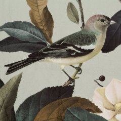 Krásny zamatový záves s motívm Botanica