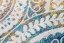Trendiger bunter Teppich mit Mandala-Muster 