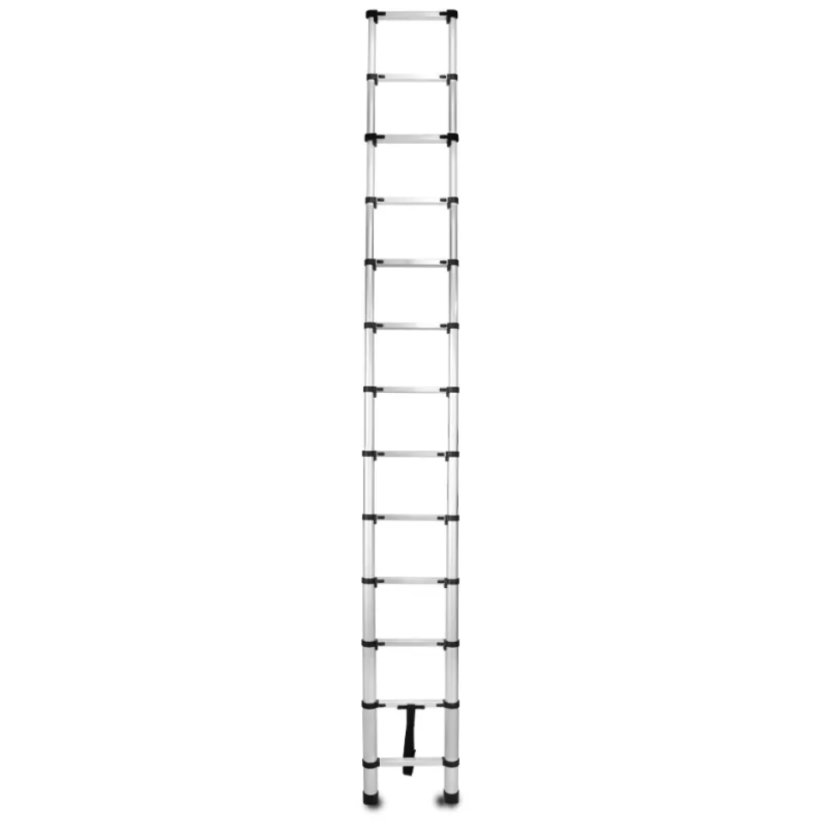 Hliníkový teleskopický rebrík 13-stupňový 125 kg