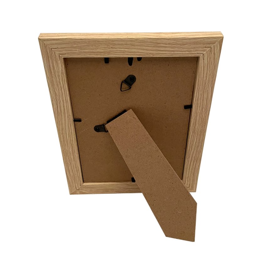 Slika mahu v rjavem okvirju 17 x 22 cm