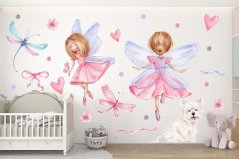 Gyerek falmatrica Tündérek