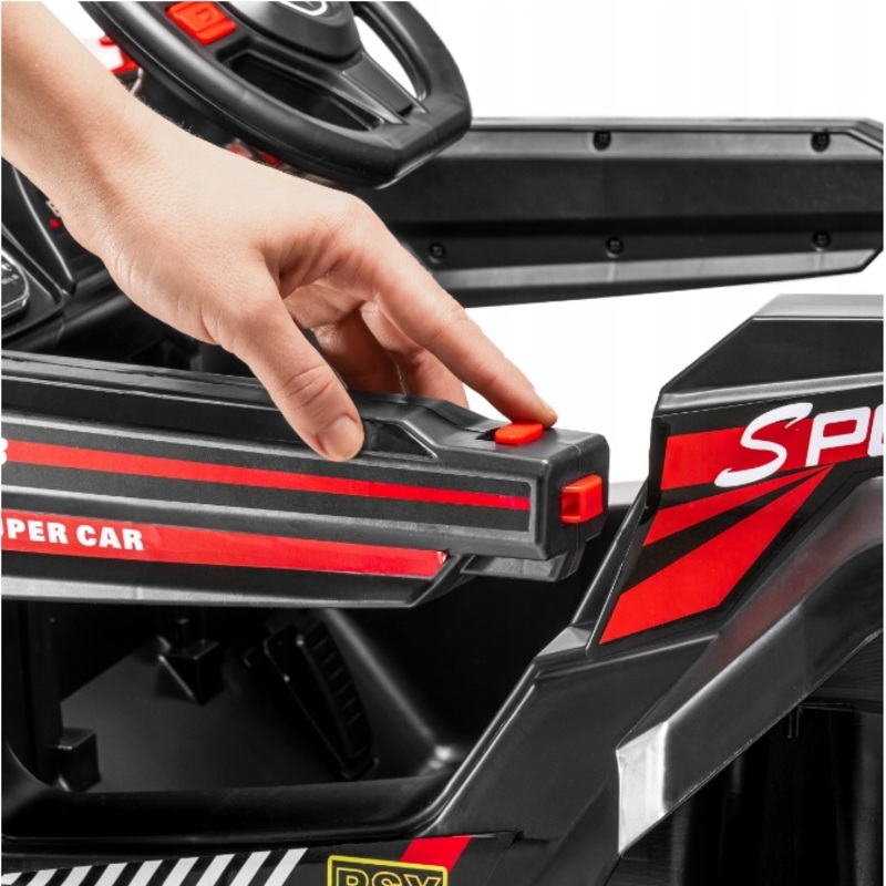 Jedinečná detská akumulatorová bugina G37 zelená