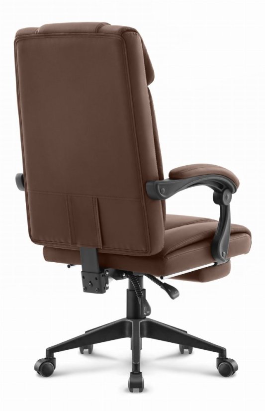 Офис стол HC-1029 BROWN с поставка за крака
