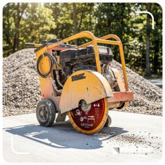 Diamantový kotúč 350 mm na betón, žulu a dlažbu - otvor 25,4 mm