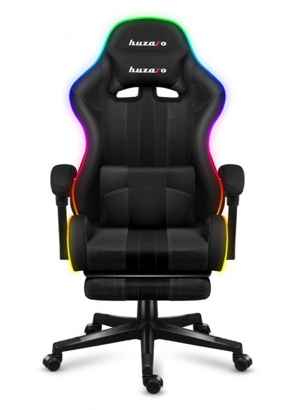 Kvalitní herní křeslo v černém provedení FORCE 4.7 RGB MESH