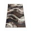 Eredeti szőnyeg absztrakt mintával, barna színben - Méret: Szélesség: 80 cm | Hossz: 150 cm