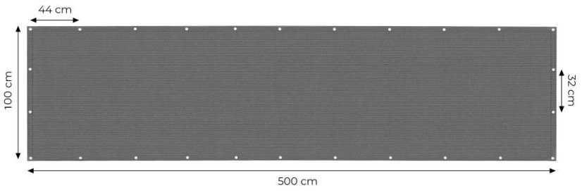 HDPE balcon ecran cu plasă - ecran de protecție pentru balcon și gard