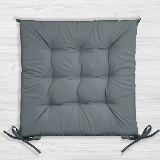Vodeodolný podsedák na stoličku do altánku 40 x 40 cm - sivý
