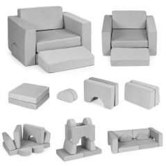Детски модулен диван - 8 части, различни цветове