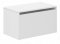 Dječja kutija za pohranu bijele boje 40x40x69 cm