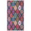 Strandtörölköző különböző színű mandalák motívummal 100 x 180 cm