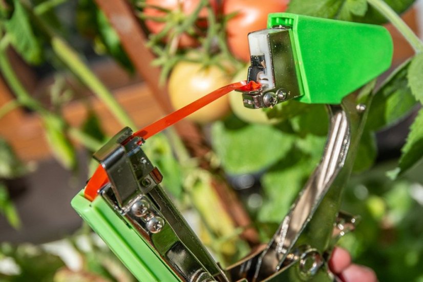 Podpera pre rastliny, sada 25 m pásky + 200 sponky