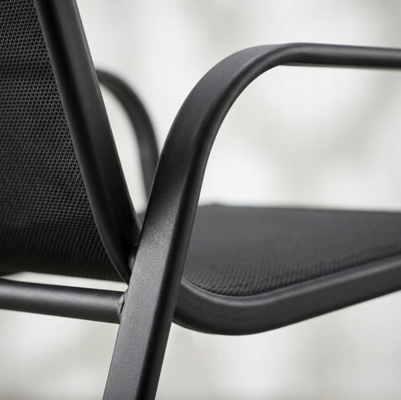 Set de 2 scaune de grădină – scaune confortabile și practice pentru balcon și terasă