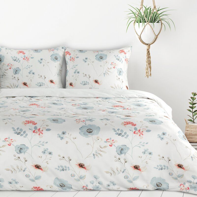 Biancheria da letto floreale INES