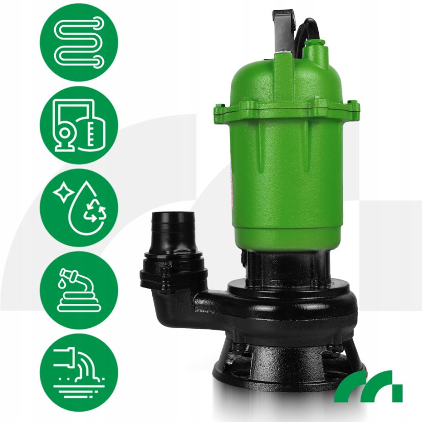 Pompă submersibilă pentru nămol cu tocător MalTec MasterPump 570W