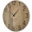 Luksuzna lesena ura v barvi hrasta 30 cm