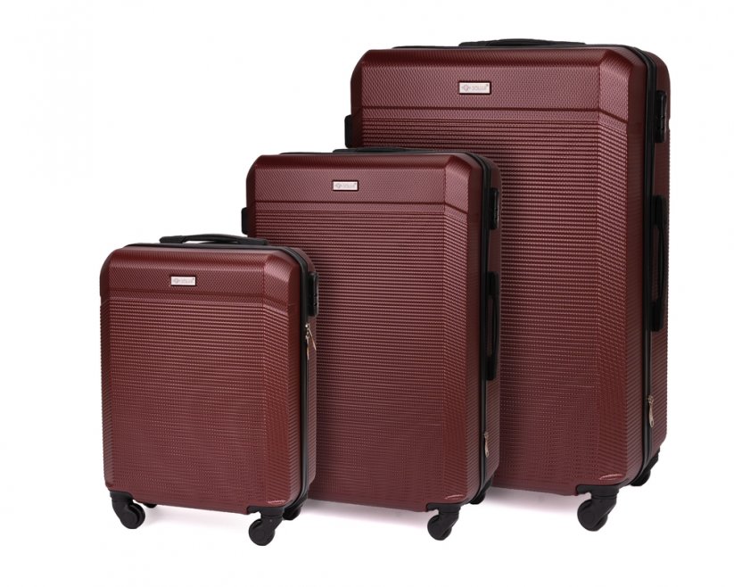 Súprava cestovných kufrov STL945 hnedá