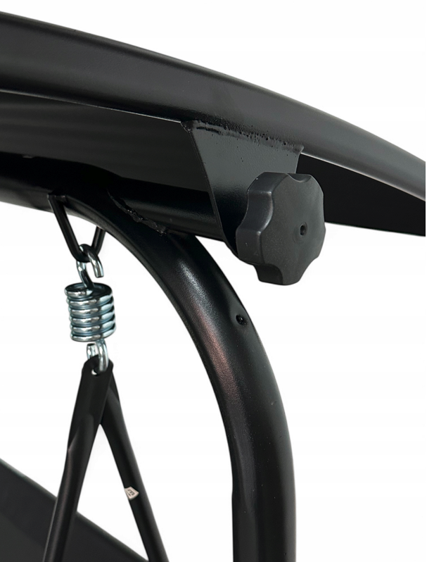 Záhradná hojdačka 4006D pre 3 osoby – zlatohnedá