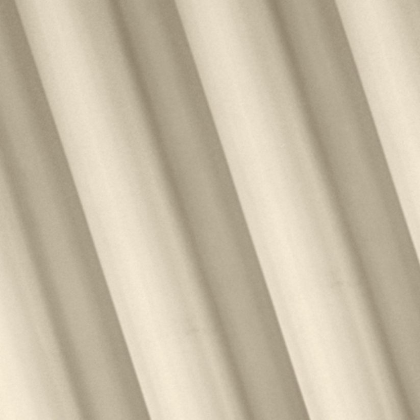 Draperie clasică monocromă cu inele incorporate de culoare crem 140 x 250 cm