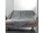 Hebká dekorační deka šedé barvy s jemným vzorem 125 x 150 cm