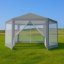 Gazebo da giardino con zanzariera 2 x 2 m