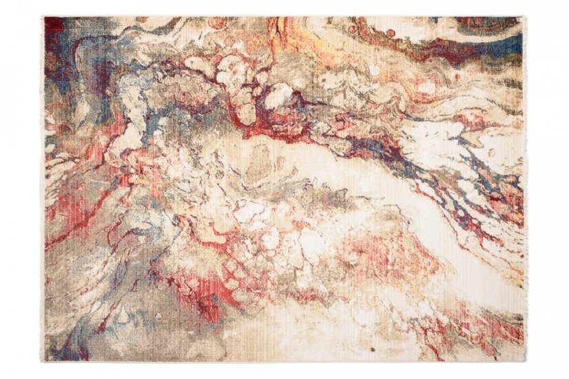 Designer szőnyeg absztrakt mintával a nappaliba