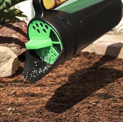 Instrument de împrăștiere manuală 2,5 l - pentru îngrășăminte, semințe, sare și nisip