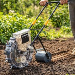 Ruční secí stroj - nastavitelný výsev, zásobník 3,7 kg