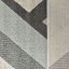 Covor modern cu modele geometrice în culori gri