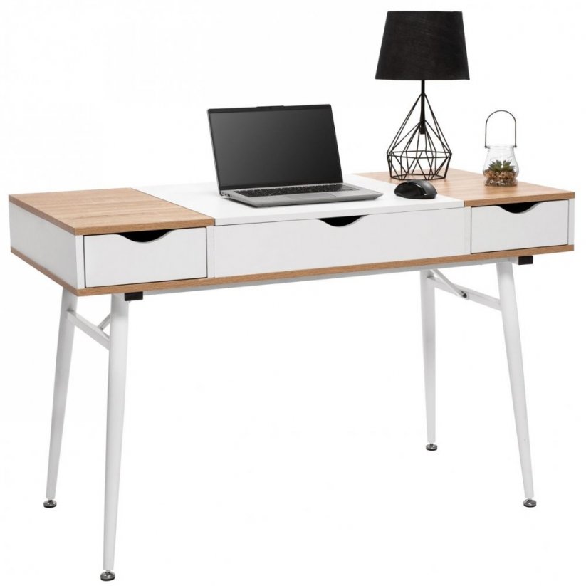 Skandinavischer Schreibtisch LOFT mit Schubladen