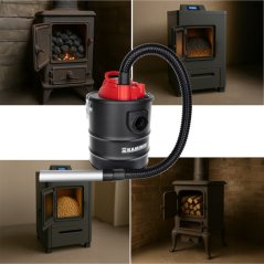 Industrijski usisavač pepela bez vrećice s funkcijom puhanja - 15 L