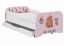 Kompletní dětská postel 140 x 70 cm s matrací a roštem - KAPIBARA COOKIES