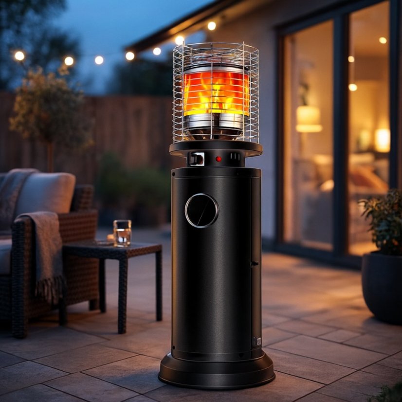 Plynový terasový ohrievač, žiarič – 13 000 W