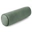 Pernă decorativă din catifea în formă de rulou - Culoare: Verde