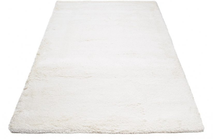 Weicher weißer Teppich