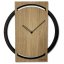 Elegante Wanduhr WOOD OAK 2