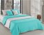 Kvalitní prošívaný přehoz na postel béžovo zelené barvy 220 x 240 cm